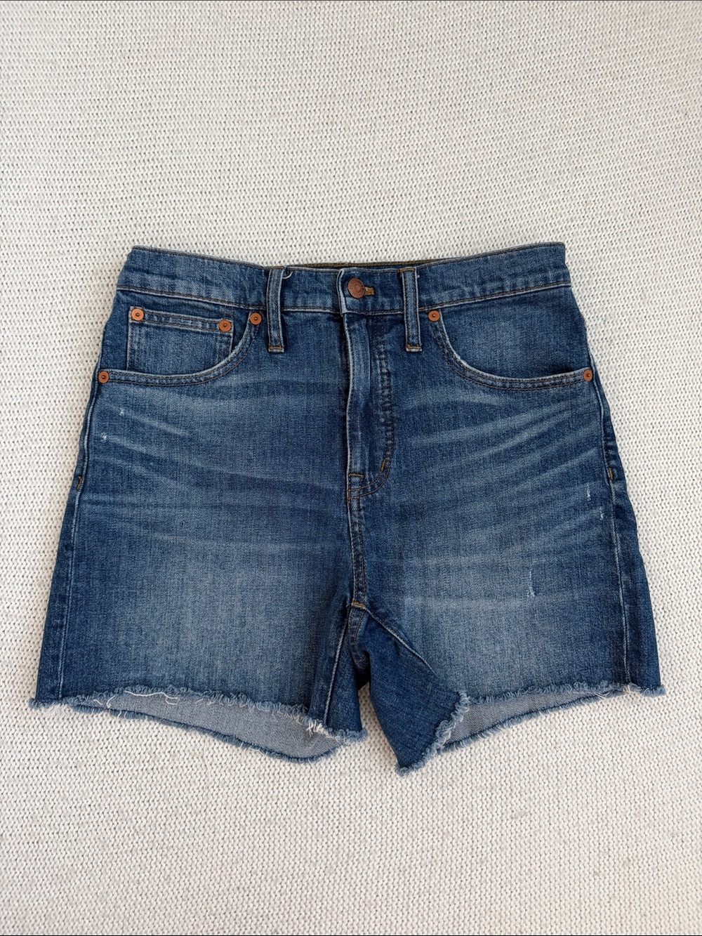 Madewell High Rise Denim Shorts Size 27